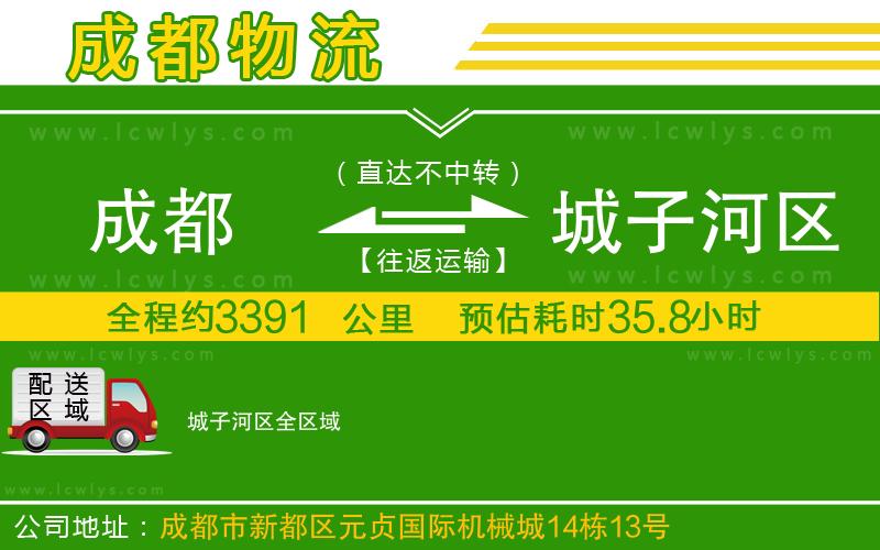成都到城子河區(qū)貨運(yùn)專線