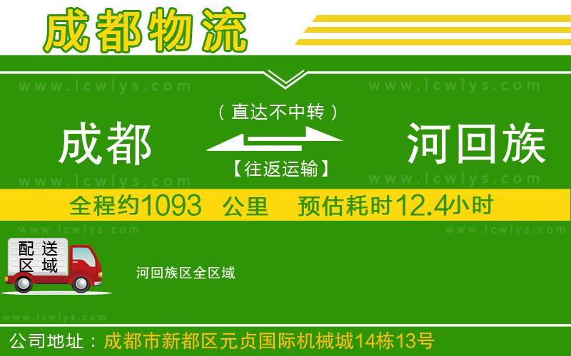 成都到瀍河回族區物流公司